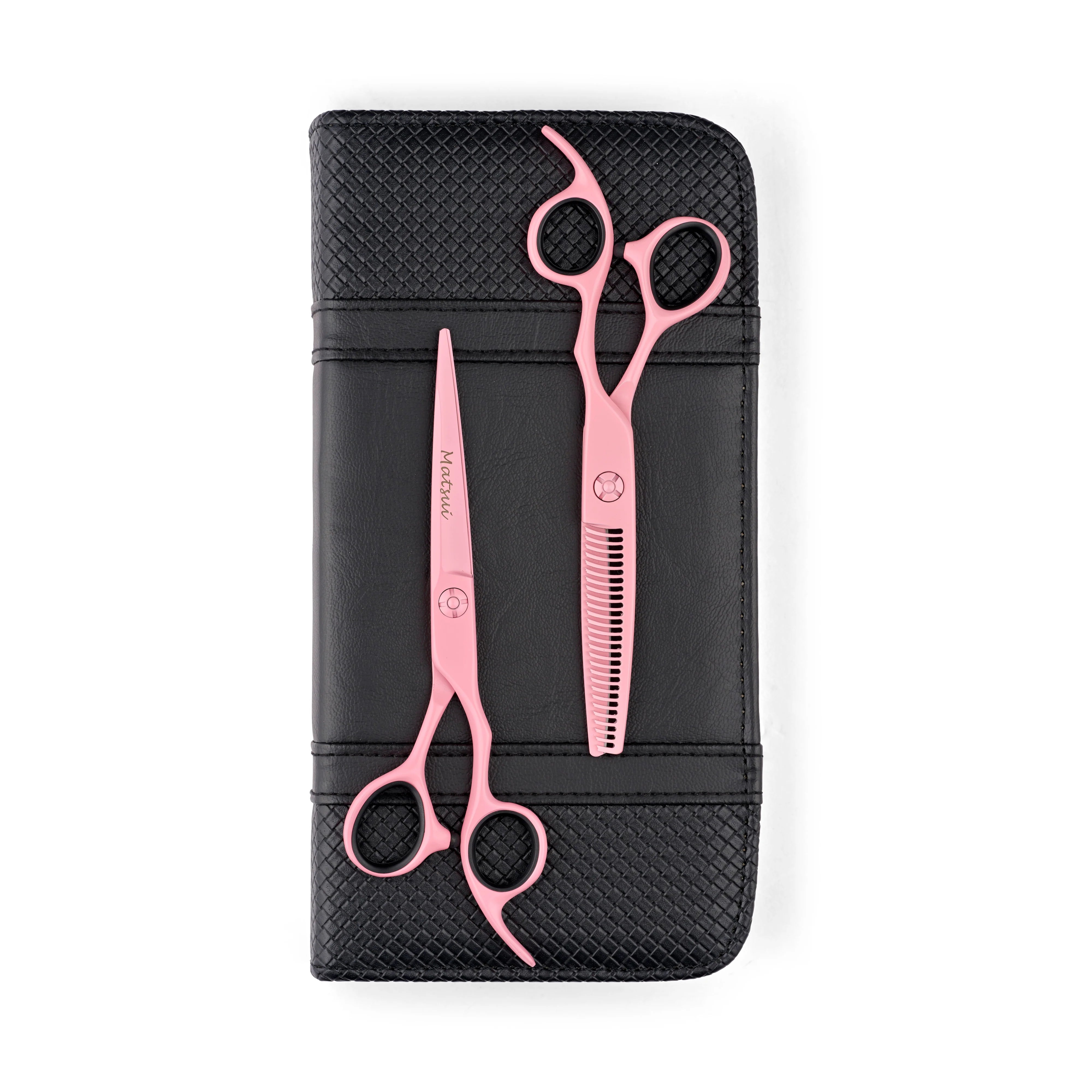 Matsui Pastel Pink Hair Cutting Scissor