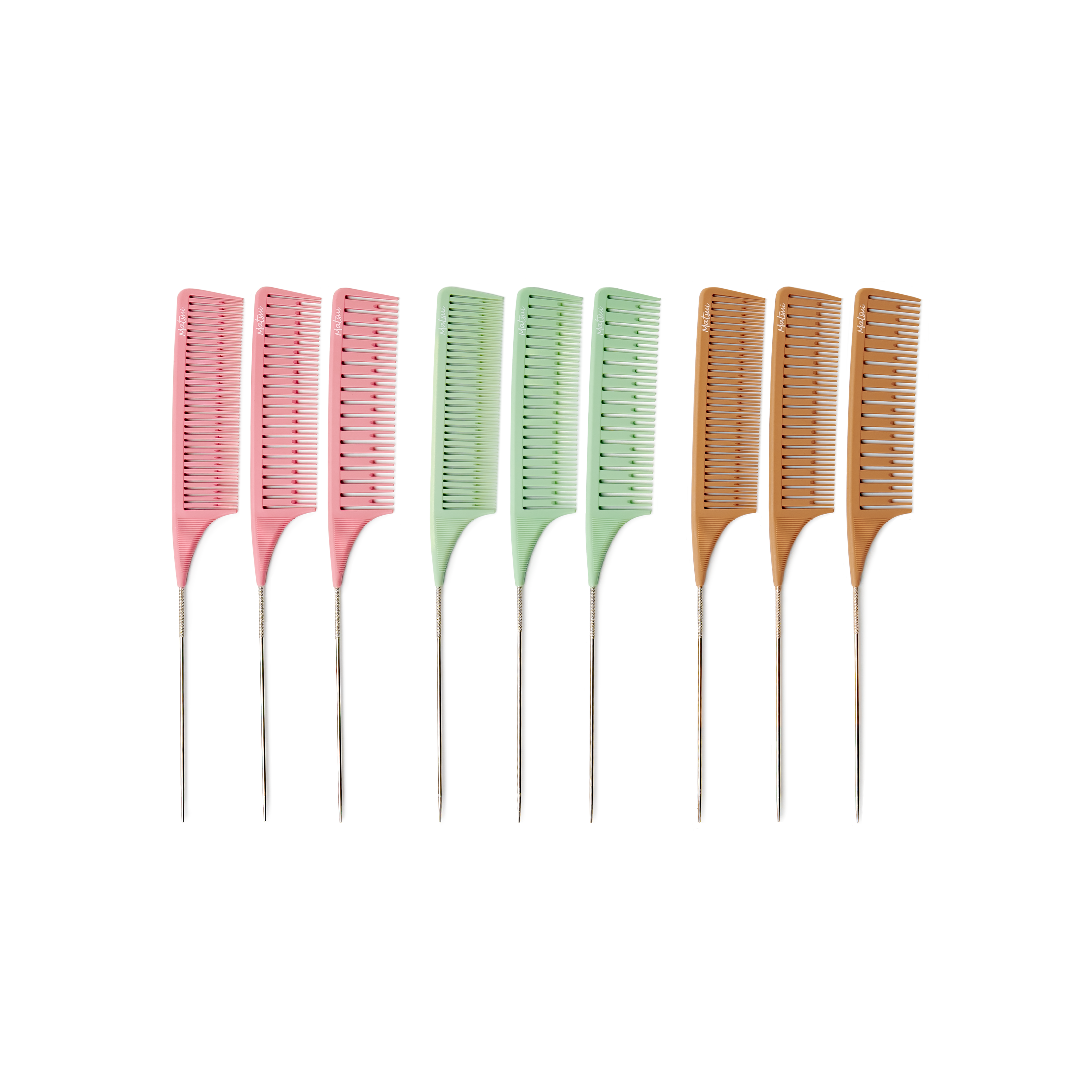 Matsui Tail Comb 3pc Set