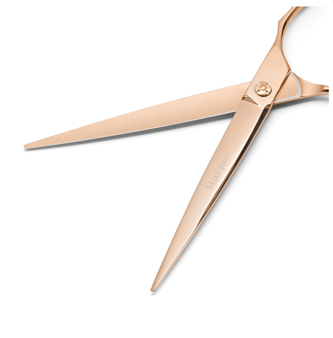 7" VG10 Matsui Master Barber Rose Gold Limited Edition (7164190097469)