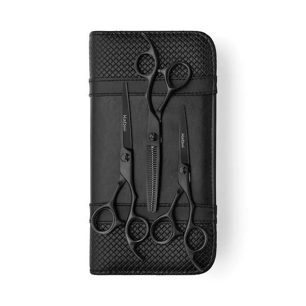 2025 Matsui Matte Black Offset Hairdressing Scissor