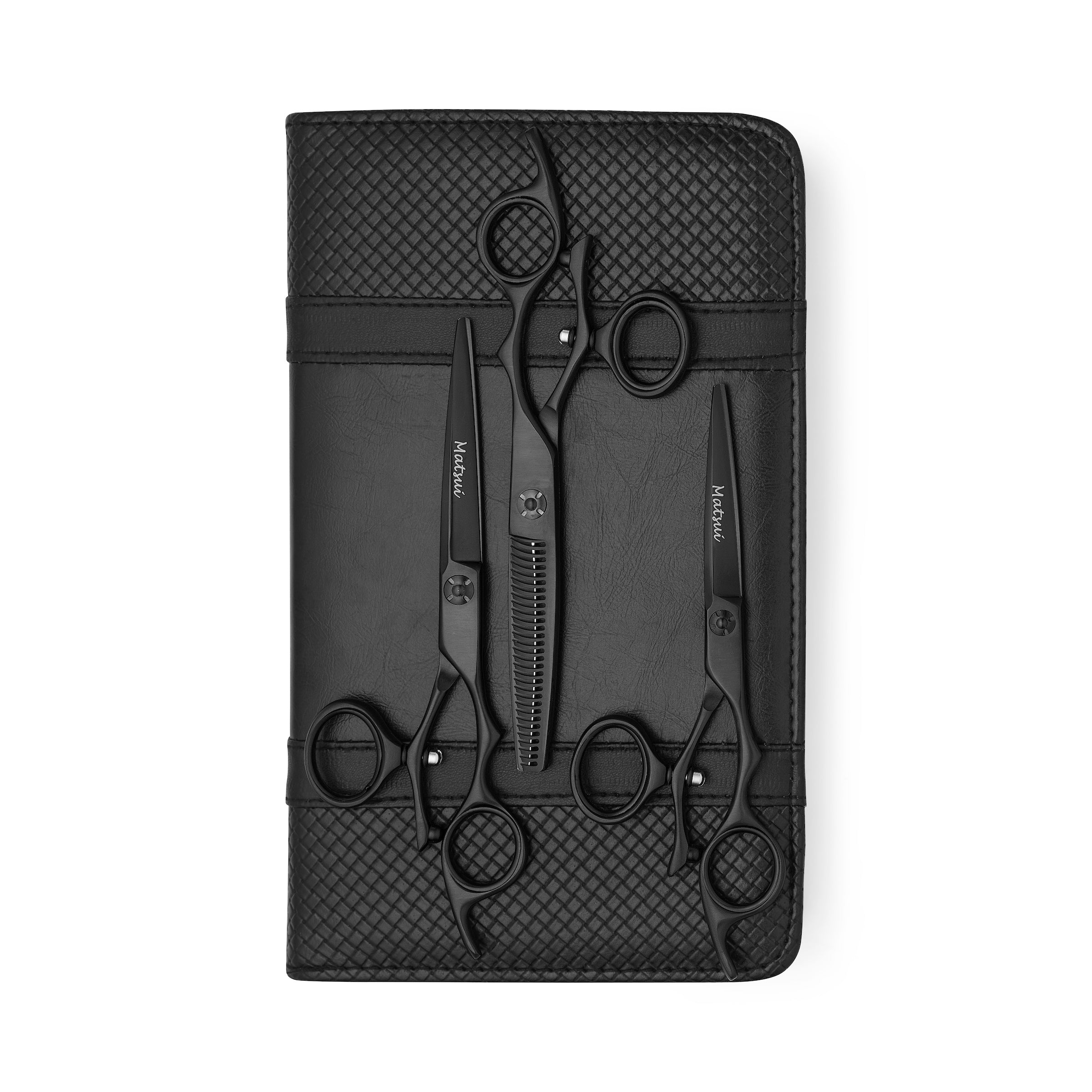 Matsui Matte Black Swivel Scissors
