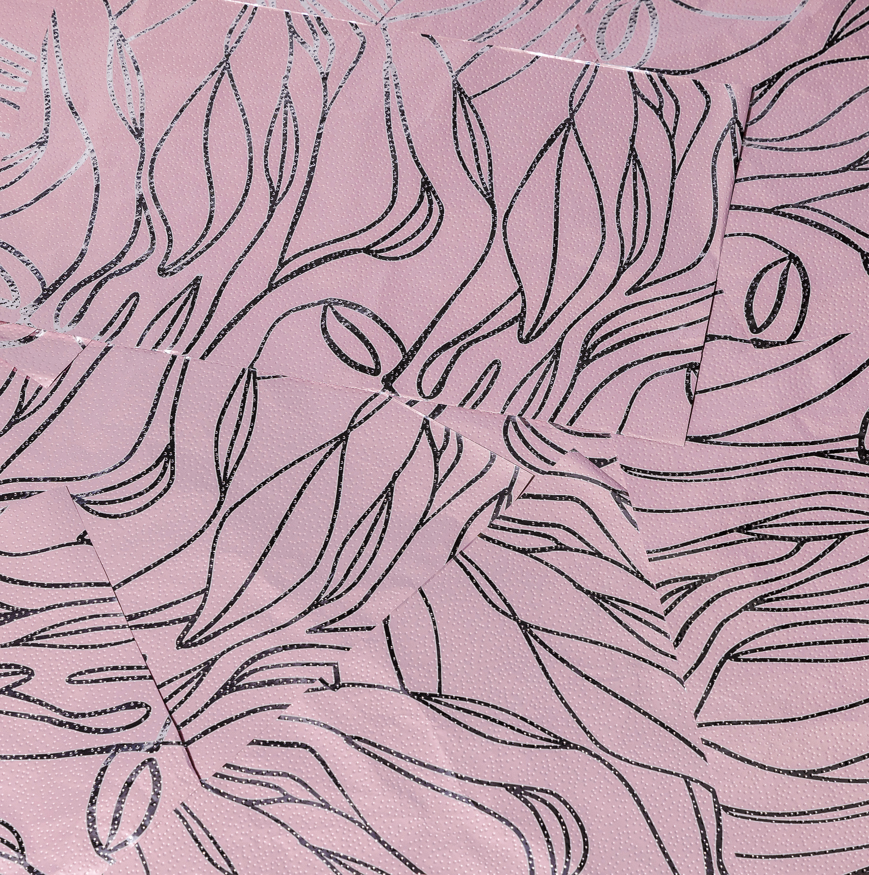 Silver Leaf Hair Foil - Flat Box
