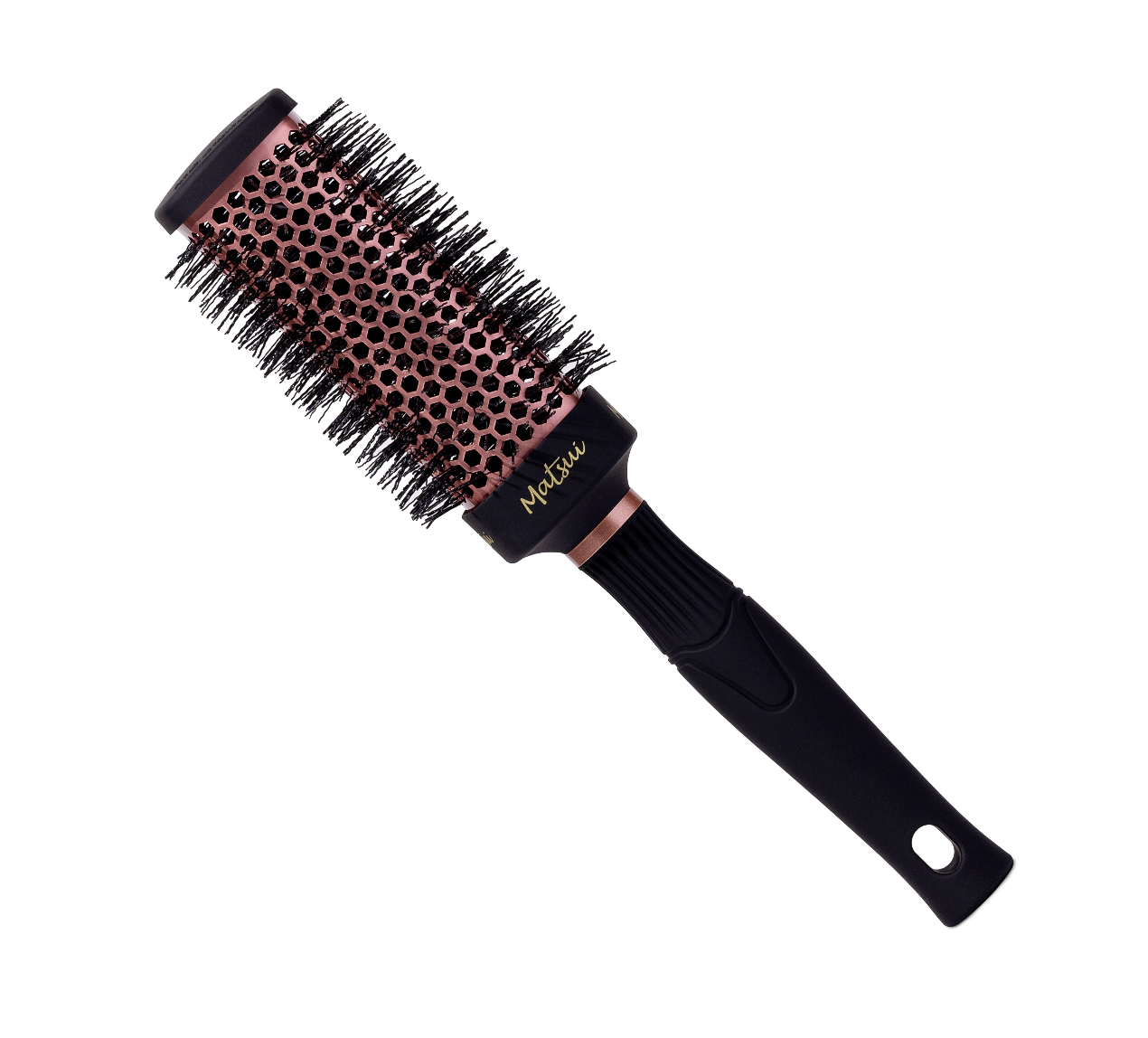 Square Ceramic Ionic Hair Brush - Rose Gold