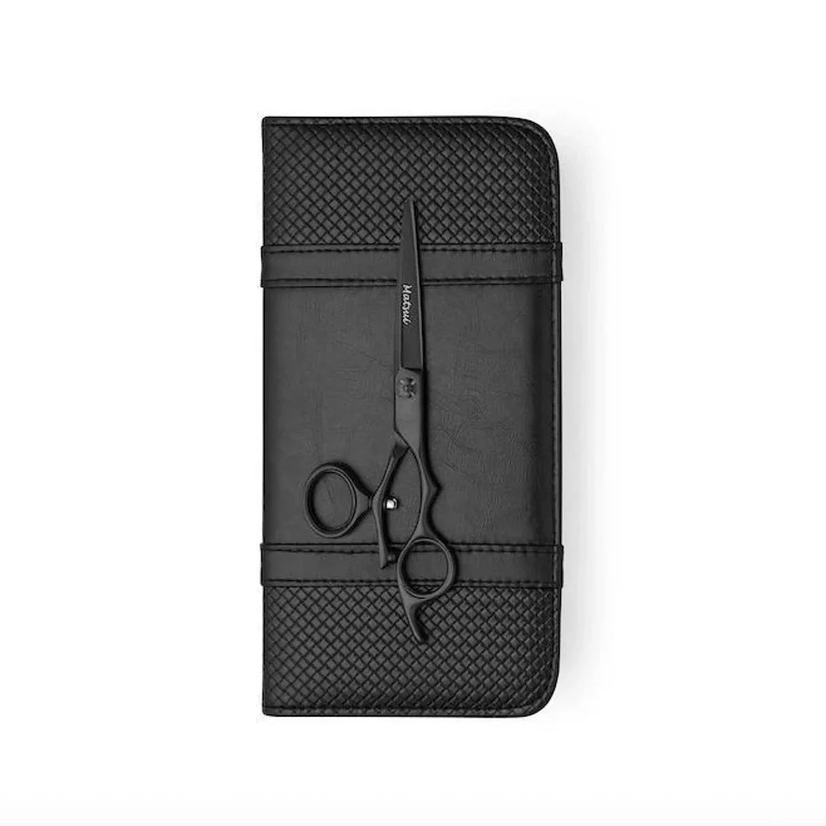 Premium Matsui VG10  Matte Black Swivel Scissors